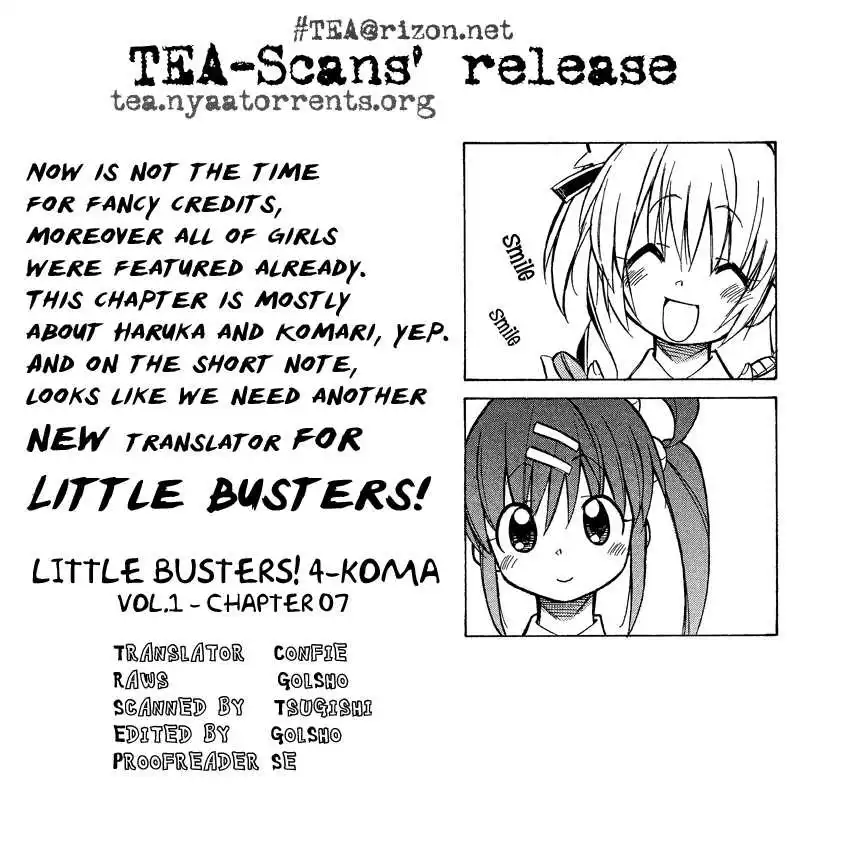 Little Busters! The 4-Koma Chapter 7 1